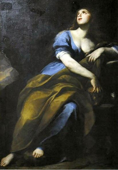 Penitent Mary Magdalene.